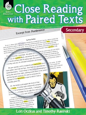 cover image of Close Reading with Paired Texts Secondary: Engaging Lessons to Improve Comprehension